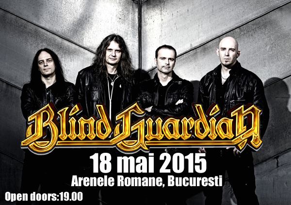 Blind Guardian se pregateste pentru concertul din seara aceasta, de la Arenele Romane din Bucuresti